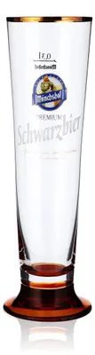 Produktbild von Kulmbacher Reichelbräu Bier Glas 0,3l Tulpe Mönchshof blaues Logo