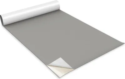 Obrázek produktu pro Samolepicí fólie na nábytek - Dekorační fólie - Stolní nábytek - Lze stříhat na míru - Šedá barva - 100 x 50 cm