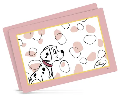 Immagine prodotto di Egan 101 DALMATIANS Set di 2 tovagliette 45 x 30 cm rosa