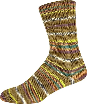 Produktbild von ONline Garne Sockenwolle 6-Fach Sort. 368 Merino-Color Farbe 3049