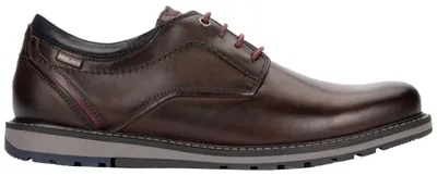 Image de Pikolinos BERNA - Chaussures pour hommes, mocassins à lacets, couleur marron, NEUF