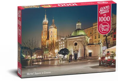 Immagine prodotto di Puzzle 1000 pezzi Piazza del Mercato a Cracovia 30004 Cherry Pazzi