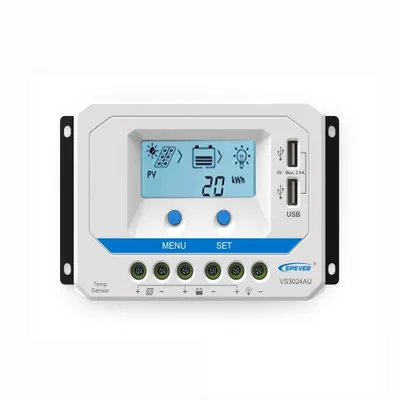 Produktbild von EPEVER® VS3024AU PWM Solar Laderegler 30A 50V, 12/24VDC Auto, 0% MwSt.