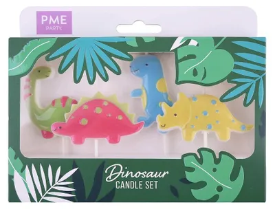 Obrázek produktu pro Dortové svíčky 4ks dinosauři