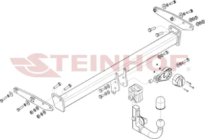 Produktbild von Z548256 Anhängerkupplung passend für VOLVO XC 40 10/2017- abnehmbar
