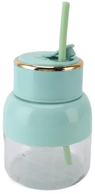 Tragbarer Mixer 800 ml USB wiederaufladbar, grün