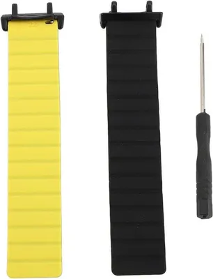 Productafbeelding van Siliconen horlogeband 22mm - magnetisch - zweetbestendig - geschikt voor t rex 3