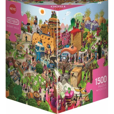 Image de Heye Puzzle Puz.Sugar Hills 1500 3h.Heye Nouveau
