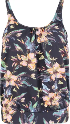 Produktbild von LASCANA Tankini-Top Malia anthrazit-bedruckt Größe 40