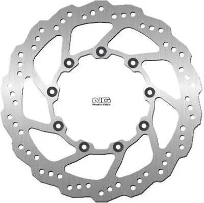 Imagen del producto de Disco de freno delantero para Kawasaki KLE 500, modelos '91-'03 (300x130x5 mm), (9x10.5 mm), diseño ondulado