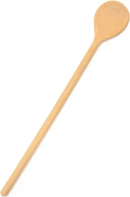 Zdjęcie produktu dla Łyżka drewniana okrągła do musztardy 38 mm – 25 cm