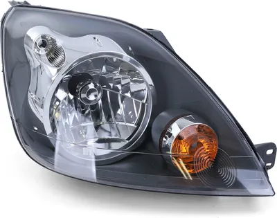 Produktbild von Scheinwerfer H4 Schwarz mit Motor Rechts für Ford Fiesta JH JD 05-07