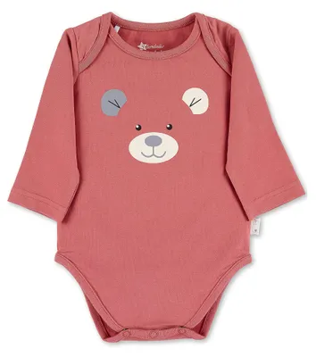 Productafbeelding van Sterntaler Baby - Babyromper met lange mouwen, model "Eisbär Elia", lichtrood, maat 74