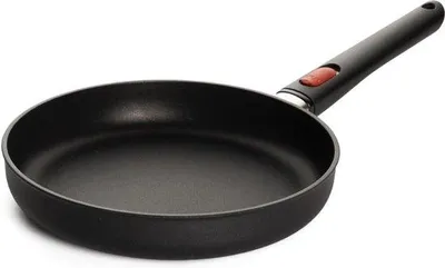 Image de Poêle à induction, 26 cm, hauteur 5 cm, noire, manche amovible