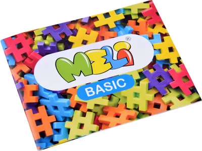 Image de Meli Basic Blocs de couleur en boîte de 500 pièces 50003