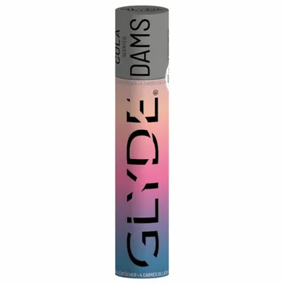 Produktbild von Dams - 4 Latex-Lecktücher - Cola black