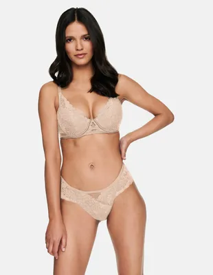 Zdjęcie produktu dla Bielizna damska, majtki Henderson, seria 40367, z koronką, kolor beżowy