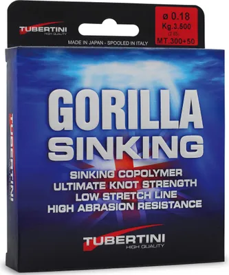 Produktbild von Tubertini Gorilla Sinking monofile Schnur 0,250mm 350m