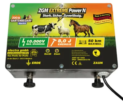 Produktbild von Electra Elektrozaungerät Extreme Power N, 230V AC - Maximale Leistung für höchste Ansprüche
