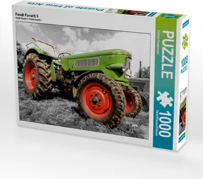 Produktbild von Calvendo Fendt Favorit 3 1000 Teile Puzzle quer 640x480mm, Dreegmeyer Andrea; 7419867