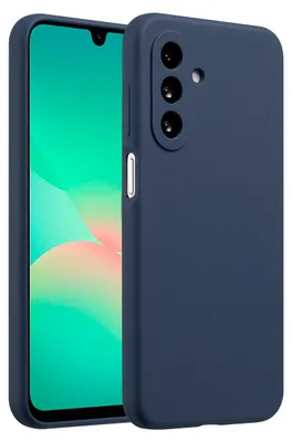 Immagine prodotto di Custodia in silicone Accezz per Samsung Galaxy A26 - Blu scuro