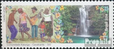 Produktbild von Briefmarken Brasilien 2014 Mi 4173 (kompl.Ausg.) postfrisch Kalunga-Dorf