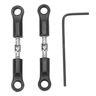 Produktbild von 2 Stück RC Spurstange, Verstellbare PA-Servoverbindung, Schwingarm-Spurstange, 1/16 Camber Links, Kompatibel mit SCY 16101 16102 16103 16201PRO