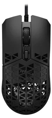 Produktbild von ASUS TUF Gaming M4 Air, Beidhändig, Optisch, USB Typ-A, 16000 DPI, Schwarz