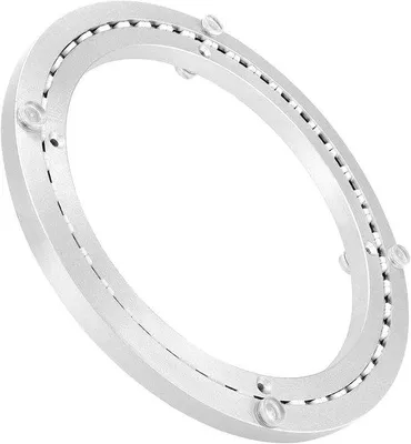 Image de Plateau tournant en aluminium, diamètre 25 cm, idéal pour faciliter le service