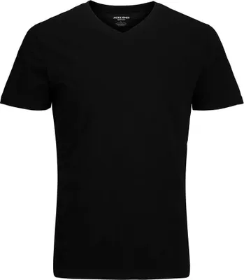Image de T-shirt homme JJEORGANIC Standard Fit 12156102 Noir, XXL