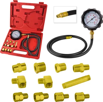 Öldruckmesser Öl Drucktester Öldrucktester Prüftester Öldruck Öldruckprüfer Messgerät Prüfgerät 12tlg Systemkoffer Gewindeadaptern Adaptern Messen Werkzeug Auto Messer Adapter 921296 24562 4031765245623 Stabilo-Fachmarkt.de Dema