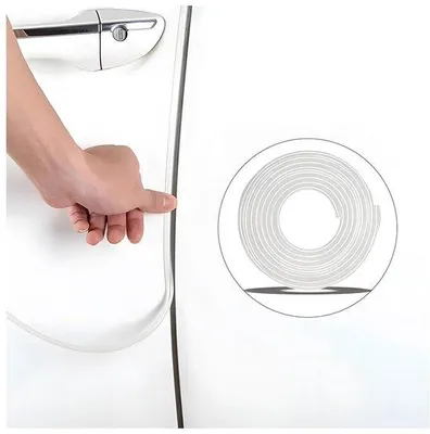 Zdjęcie produktu dla Listwy ochronne PVC, przezroczyste, 1000 cm, 1 sztuka