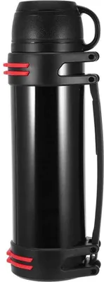 Produktbild von 1,6 L Thermoskanne Edelstahl Vakuum Griff Outdoor Tee Getränke Flasche Auslaufsicher