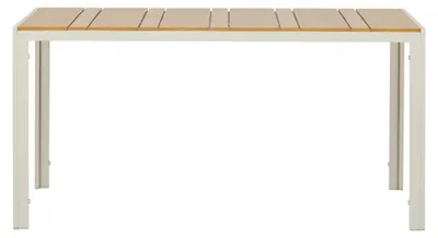 Produktbild von Noah Gartentisch 150x90 cm Teak-Nachbildung.