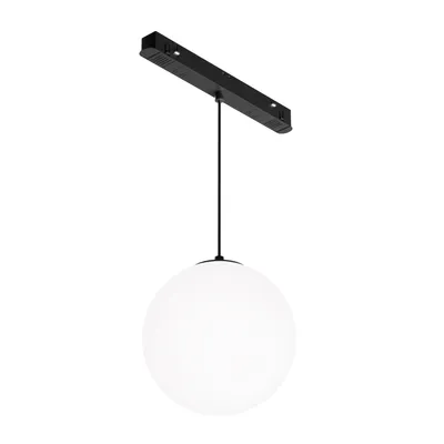 Produktbild von Maytoni  Pendelleuchte für Magnetisches Schienensystem Exility Luna LED incl. Schwarz aus Glas   Dimmbar 5W für Küche, Schlafzimmer, Wohnzimmer, Esszimmer, Lobby