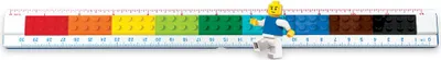 Immagine prodotto di Righello LEGO costruibile con minifigura
