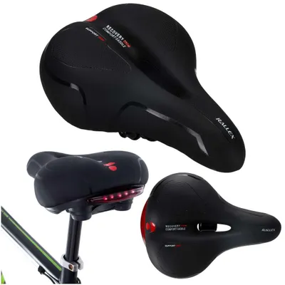Image de L-brno Sports Selle De Vélo Mousse Confortable Lumière LED Flexible