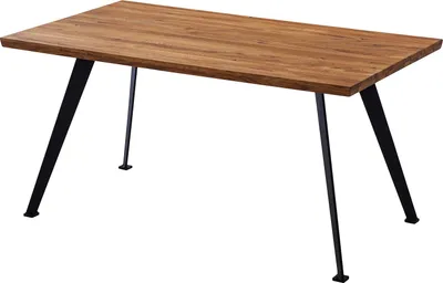 Produktbild von home24 Esstisch - Eiche Massiv / Metall