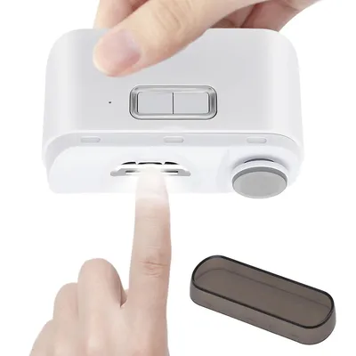 Produktbild von Elektrischer Nageltrimmer, 2-in-1 Baby-Nagelfeile, automatische Schneid- und Polierfunktion,mit LED-Licht,für Babys, Kinder, Erwachsene und Senioren