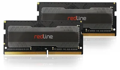 Image de Kit double SO-DIMM 64 Go DDR4-3200 (2x 32 Go) (noir, MRA4S320NNF32GX2, Redline)