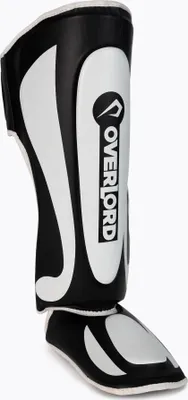 Produktbild von Overlord Fighter Schienbeinschoner schwarz und weiß 301004-BK/S