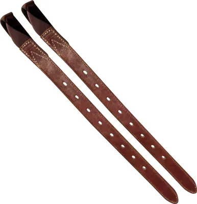 Produktbild von Wintec Gurtstrippen Leder, 10" & 13" Braun 13"/32,5 cm