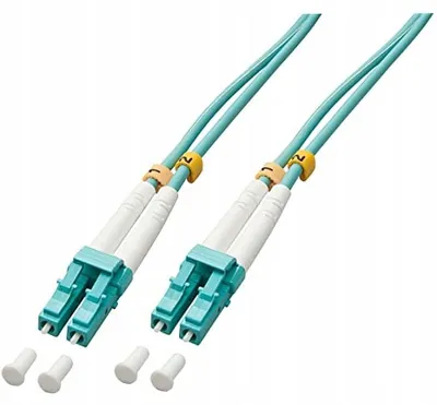 Image de Lindy 100m Fibre Optique Patch Lead OM3 LC to LC Connectors