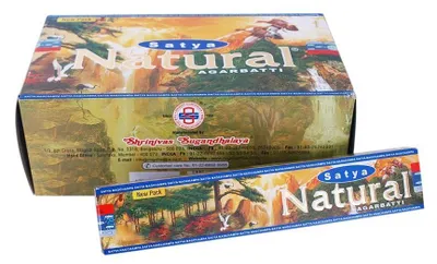 Nag Champa Räucherstäbchen, 12 Packungen, Sandelholz