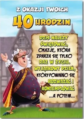 Obrázok produktu pre Blahoželanie k 40. narodeninám – Trend