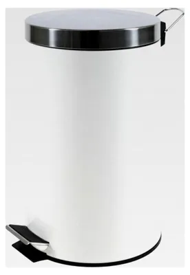 Produktbild von Tretabfalleimer 12 l weiß