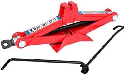 Produktbild von Famanu Autokrik Rot - Höhenverstellbar von 100 bis 370 mm