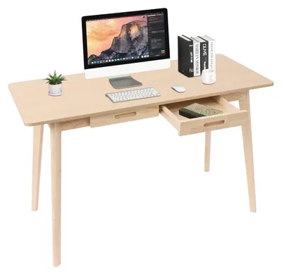 Imagen del producto de Escritorio - Mesa de ordenador - Mesa de trabajo - Escritorio - Mesa de trabajo - Amplia superficie de trabajo: 120x55 cm