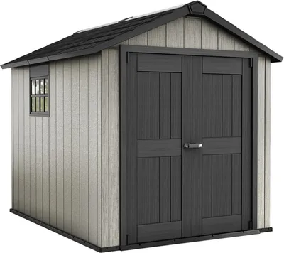Produktbild von Keter Oakland 759 Gerätehaus, 11m³, B/T/H: 230 x 287 x 242 cm, wetterfest