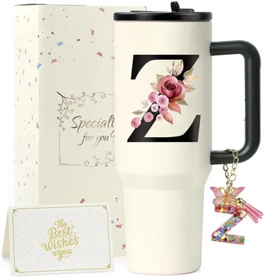 Productafbeelding van A-Z Thermosfles met Rietje - 1,2 L Dubbelwandige Fles (Z)